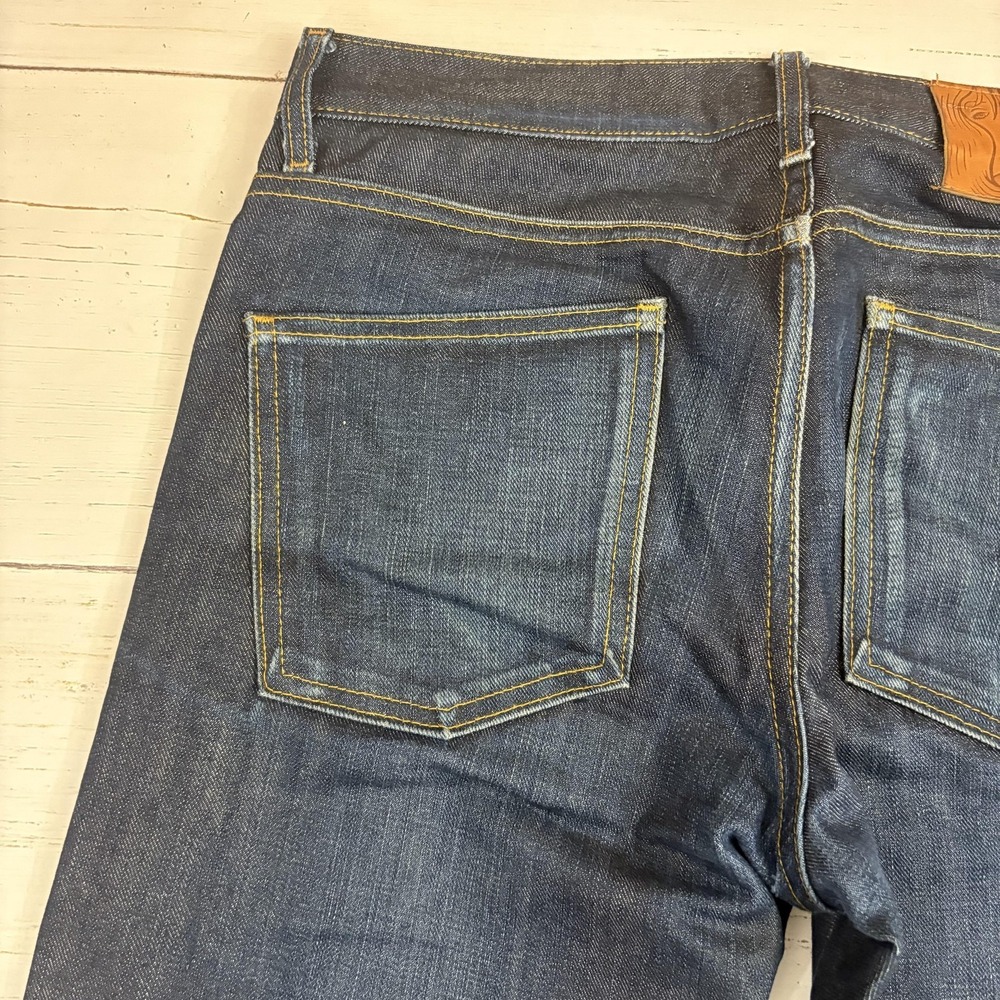 NakedFamous Jeans Skinny Guy Selvedge Mens 31x34 Left Hand Twill - Picture 3 of 16